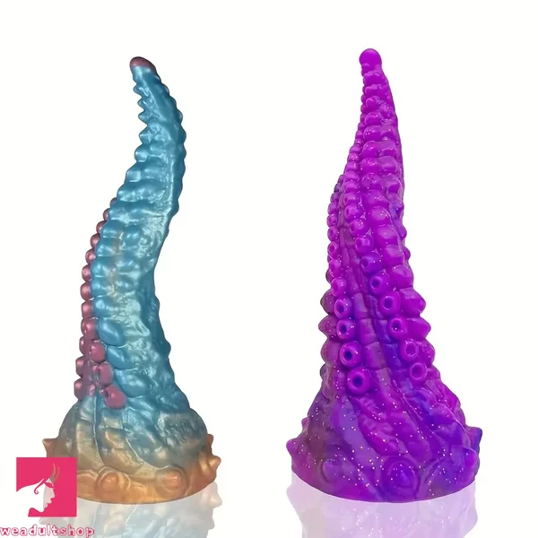 10.03in Octopus Silicone Anal Plug Portable Realistic Tentacle Fantasy Dildo