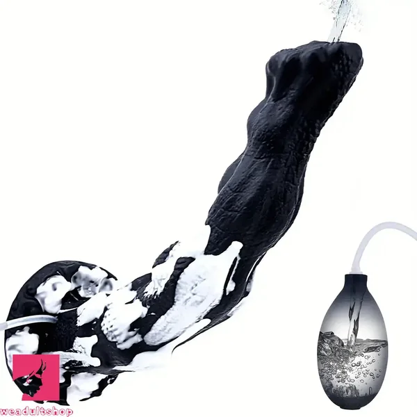 10.2in Realistic Squirting Dildo Ejaculating Toy Big Thick Monster Dildo