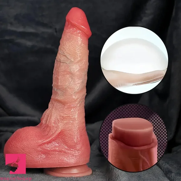10.3in Large Thick Penis with Suction Cup For Anal Play Realistic Game Dildo