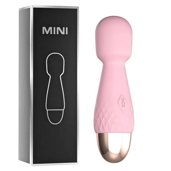 10 Modes Strong Vibration Mini Vibrator: Magic Stick USB Charging Massager, Clitoris and G-Spot Stimulator - Sex Toy for Women, Adults 18+