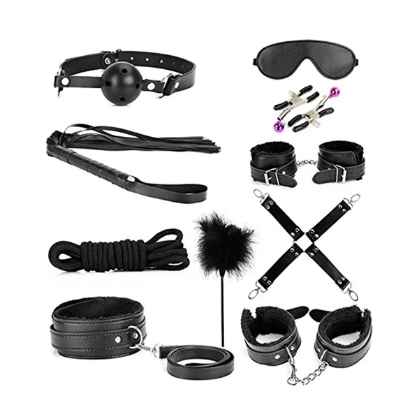 10Pcs Sex Toys Bondage Kit For Couples