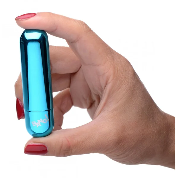 10X Rechargeable Vibrating Metallic Bullet