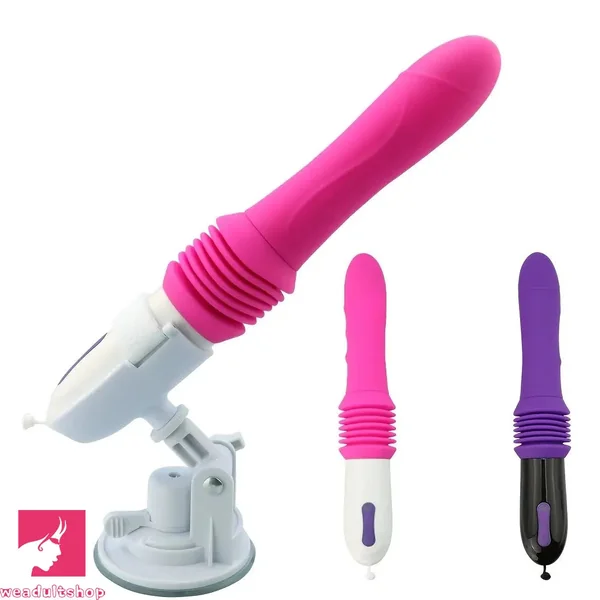 11.3in Rechargeable Automatic Thrusting Dildo Sex Toy 10-Speed Vibration