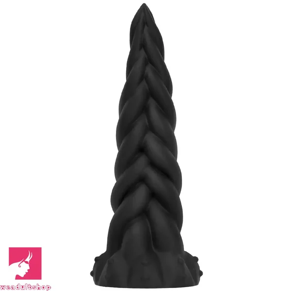 11.81in 13.77in 16.14in Extra Large Long Liquid Silicone Twist Soft Dildo