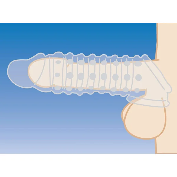 1.5 Inch Penis Enhancer Sleeve – Clear