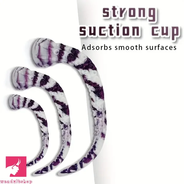 18.11in 19.68in 22.04in Super Long Deep Sea Octopus G Spot Fantasy Dildo