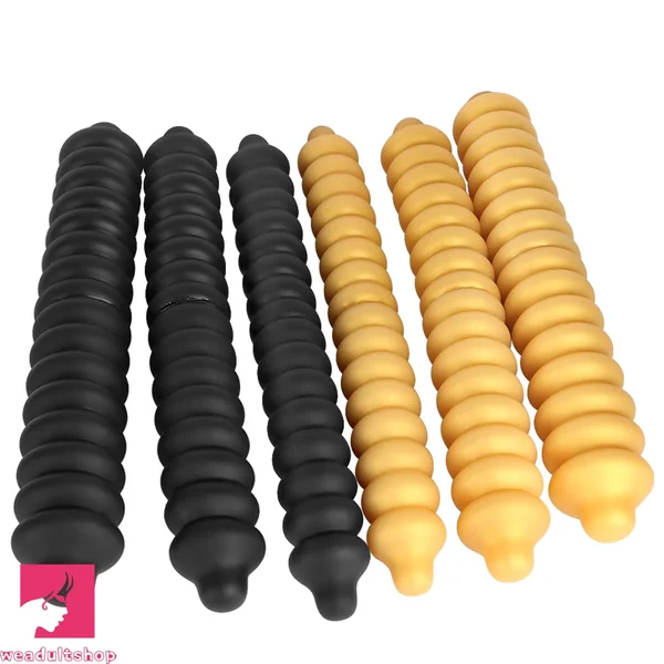 19.68in Silicone Long Large Double Head Threaded Fat Anal Plug Cock Dildo