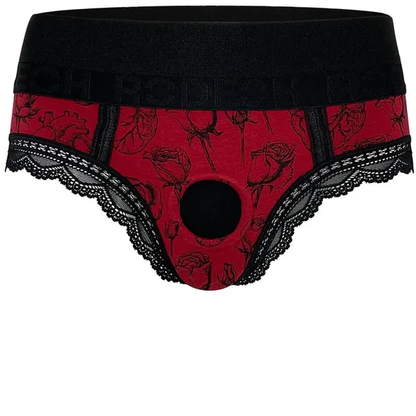 2.0 Panty+ Harness – Hearts & Roses