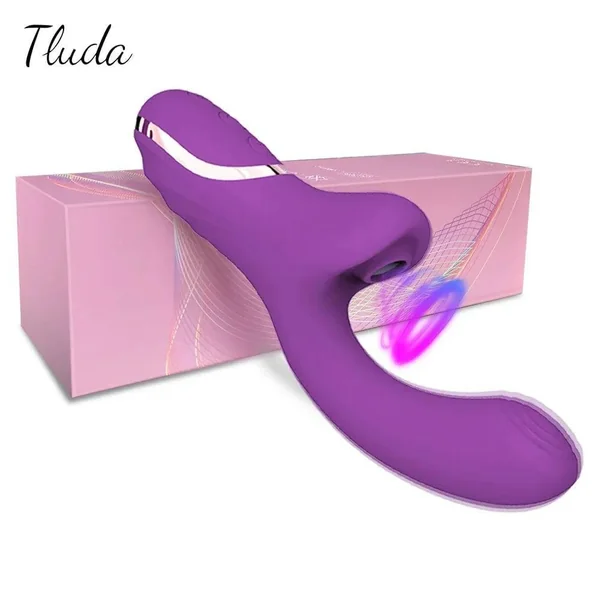 20-Mode Clitoral Suction Vibrator – Vacuum Stimulator & Dildo for Women