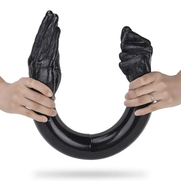 25.8‘’ Fisting Hand Dildo | Double Side Black Dildos for Men