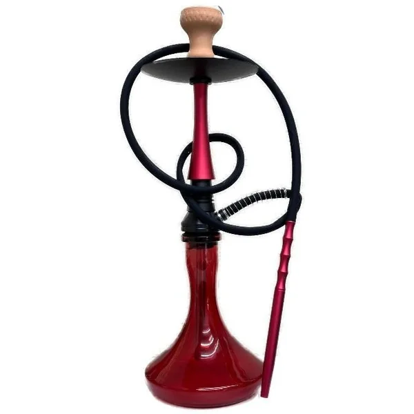 26in Hourglass Glass Hookah