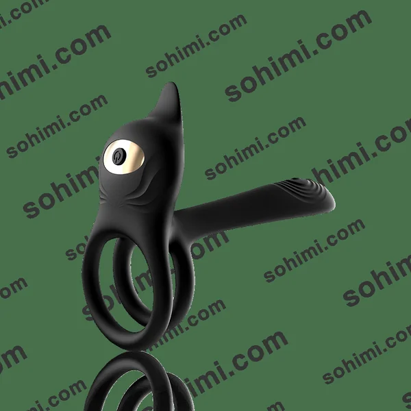 3 in 1 Multifunctional Penis Cock Ring with 10 Vibrating Modes