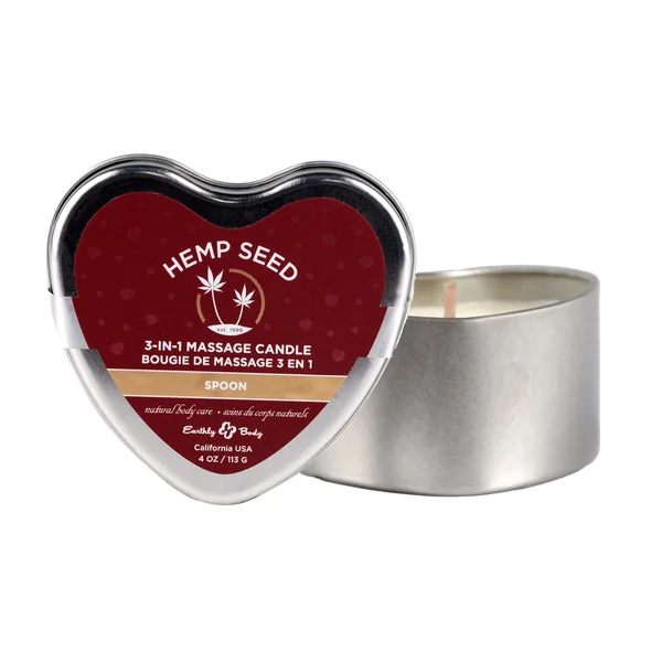 3-in-1 Massage Candle - Spoon - 4 Oz