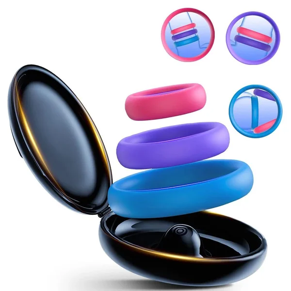 3Pcs Penis Ring Set – Delay Ejaculation & Enhance Erection