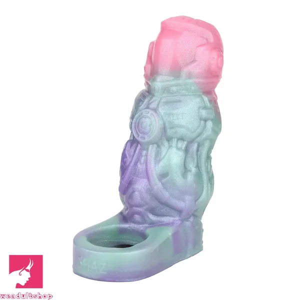 4.72in Nesting Maw SHAZ-3013 Fantasy Hollow Dildo Cock Sleeve Extension