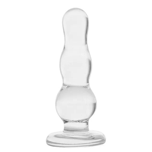 4 Inch Glass Butt Plug