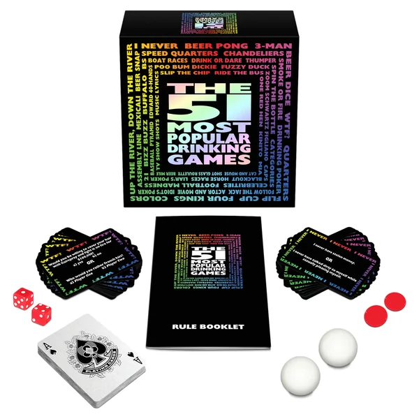 51 MOST POPULAR DRINKING GAMES