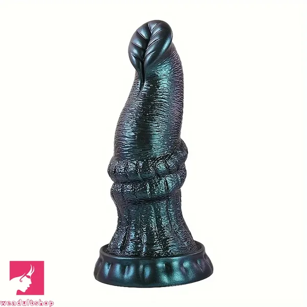 5.91in 7.4in Exotic Silicone Elephant Trunk Insertion Female Orgasm Dildo