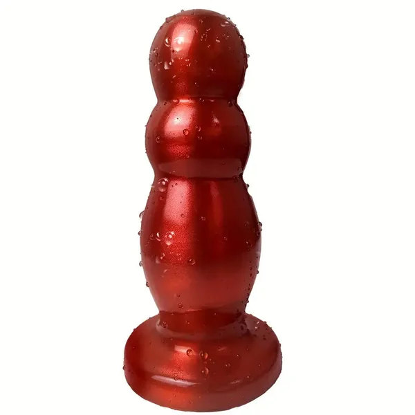 6.6in Large Anal Beads Butt Plug with 3 Balls Anal Dildo With Suction Cup