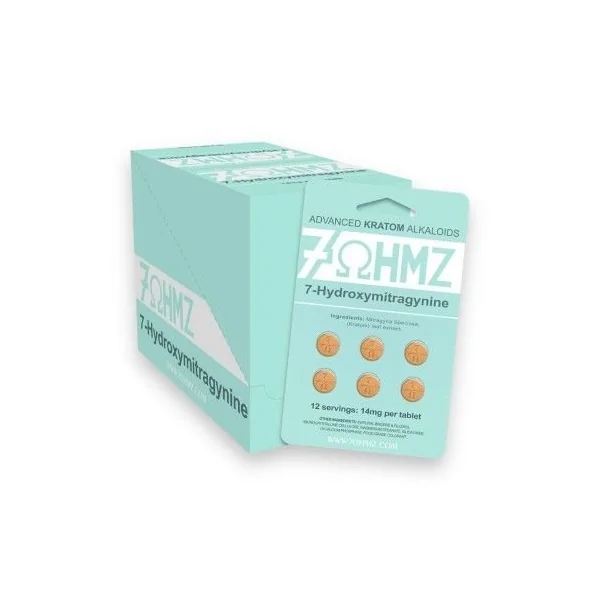 7 OHMZ 7-Hydoxymitragynine Kratom Tablets 6ct
