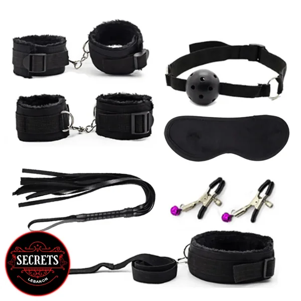 7 Piece Beginner BDSM Set