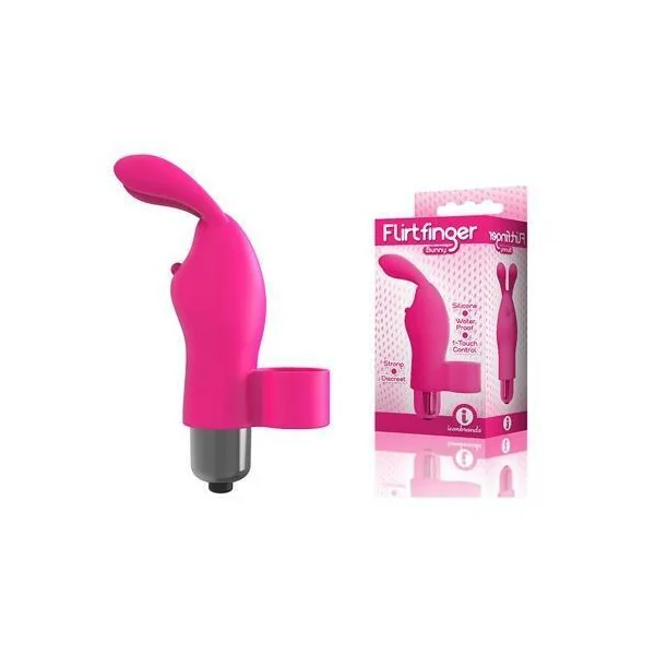 9’S FLIRT BUNNY FINGER VIBE PINK