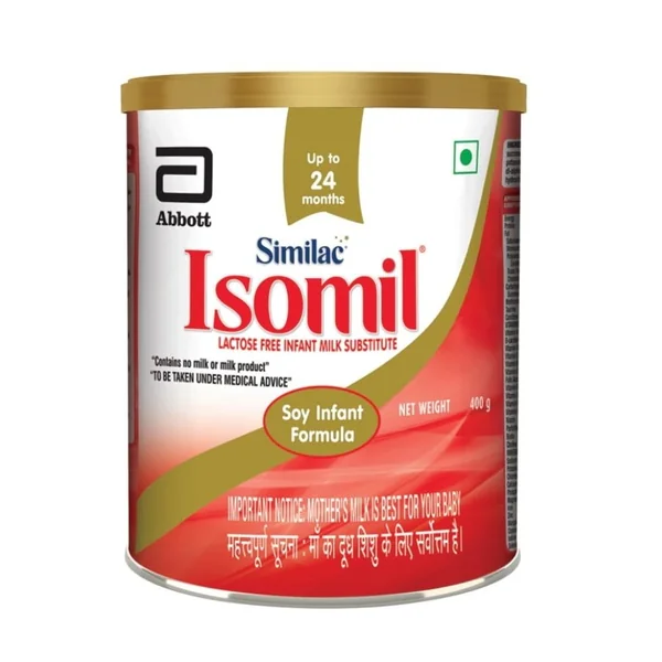 ABBOTT SIMILAC ISOMIL SOY INFANT FORMULA POWDER UPTO 24 MONTHS (400g)