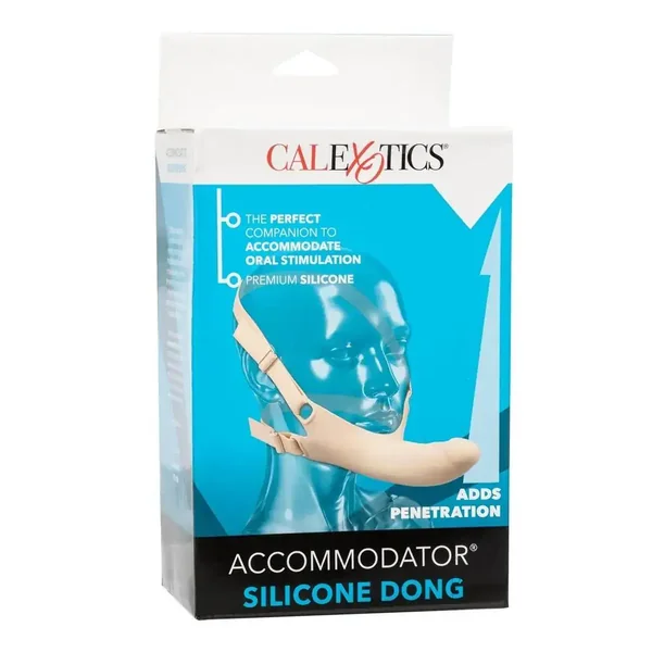 Accommodator Silicone Dong – Vanilla