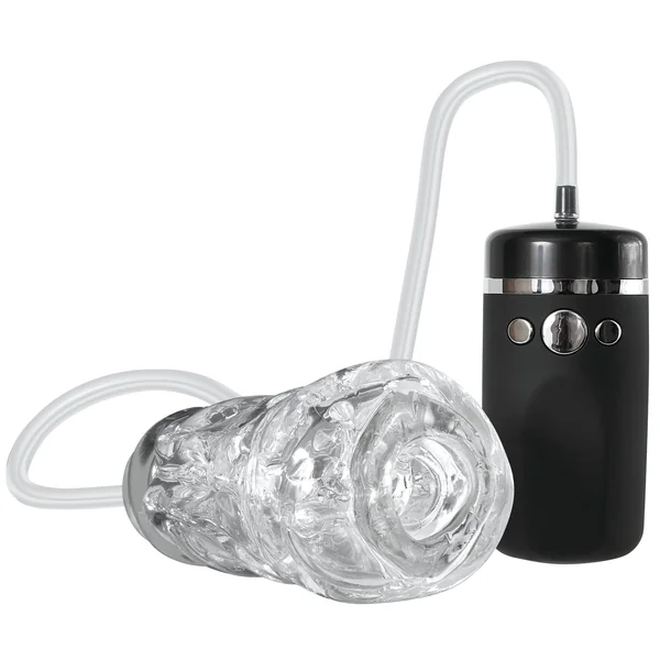 Adam and Eve Vibrating & Sucking Stroker