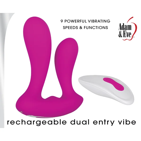 ADAM & EVE RECHARGEABLE DUAL ENTRY VIBE