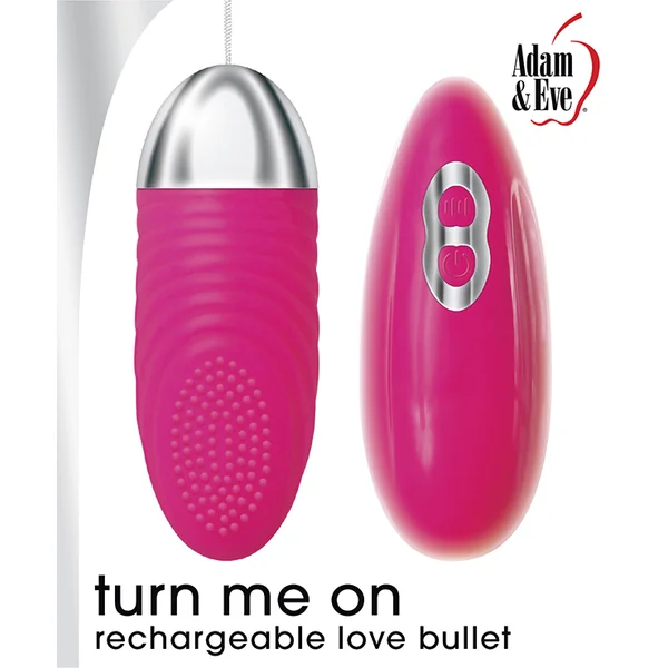 ADAM & EVE TURN ME ON RECHARGEABLE LOVE BULLET