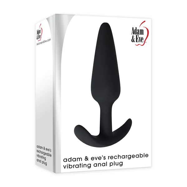ADAM & EVE’S RECHARGEABLE VIBRATING ANAL PLUG