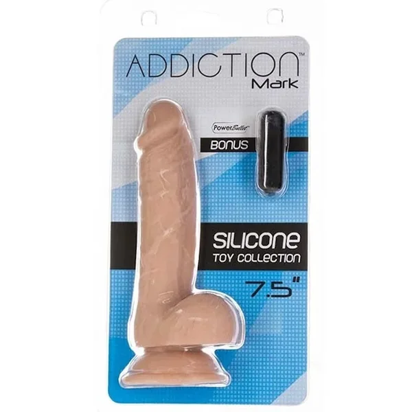 Addiction “Mark” 7.5″ Silicone Dildo