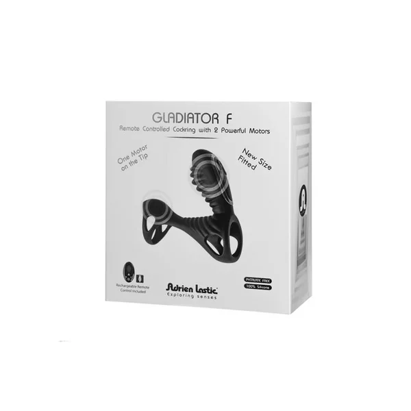 ADRIEN LASTIC GLADIATOR F REMOTE CONTROL COCK RING