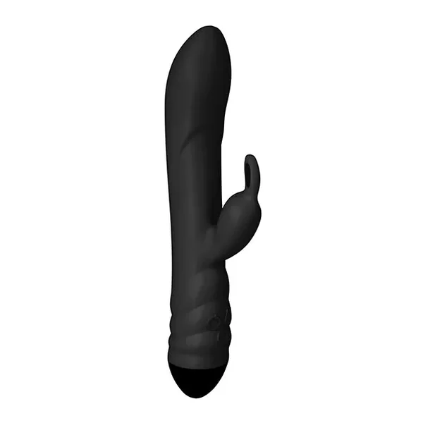 Adrien Lastic Twister Clitoral Sucker & Vibrating Rabbit – Black