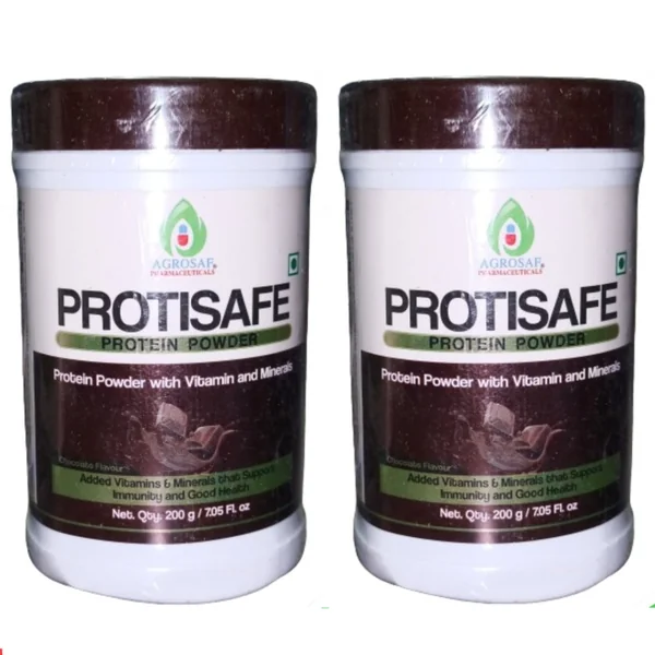 AGROSAF PROTISAFE PROTEIN POWDER ( Pack of 2) (200g Each)