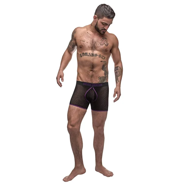 Airotic Mesh Enhancer Short - Black - Large
