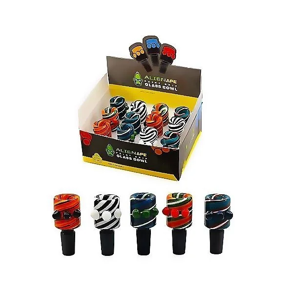 Alien Ape Glass Bowls