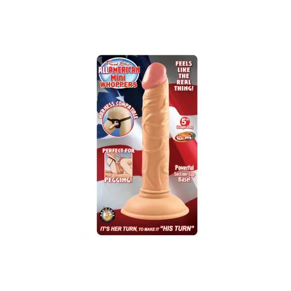 All American Mini Whopper 5 Inch Straight Dong