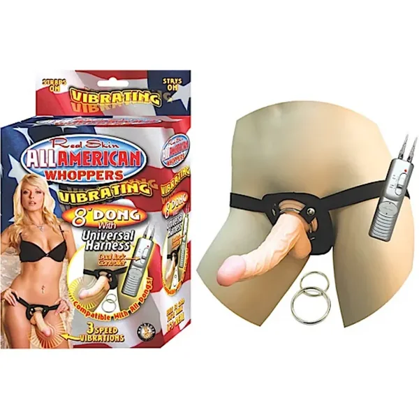 ALL AMERICAN WHOPPER VIBRATING 8″