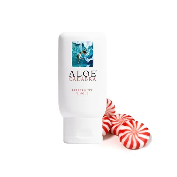 ALOE CADABRA ORGANIC LUBE PEPPERMINT 2.5 OZ