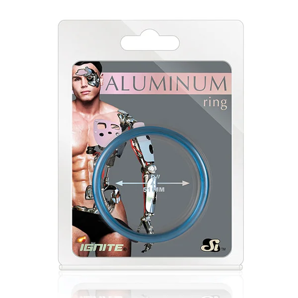 Aluminum Ring - Cobalt Blue