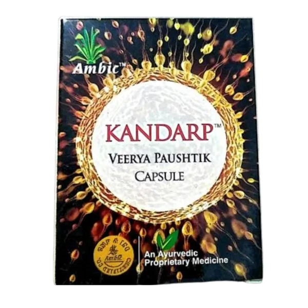 AMBIC KANDARP VEERYA PAUSHTIK CAPSULE (10 Capsules)