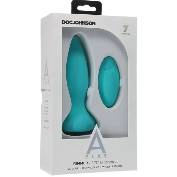 A-Play Experienced Rimmer Vibrating Anal Remote Control 5.75" by Doc Johnson