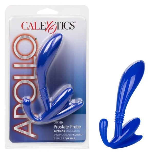 Apollo Curved Prostate Probe - Blue