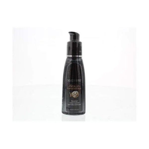 Aqua Cinnamon Bun Water-Based Lubricant - 2 Oz.