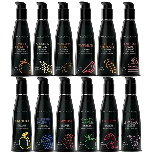 Aqua Flavored Water - Based Lubricant