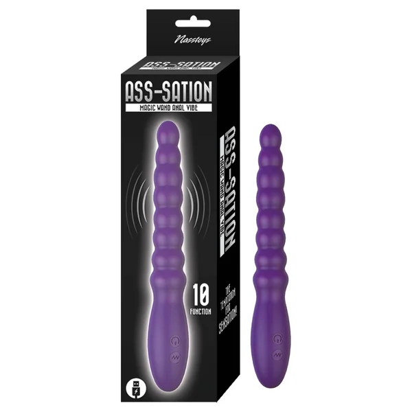 ASS SATION MAGIC WAND ANAL VIBE-PURPLE