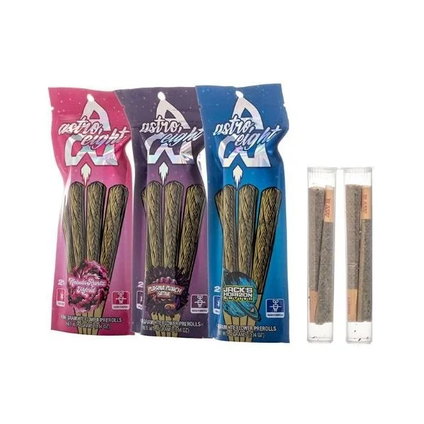 Astro Eight 4ct 1g HTE Pre Rolls Jacks Horizon Sativa