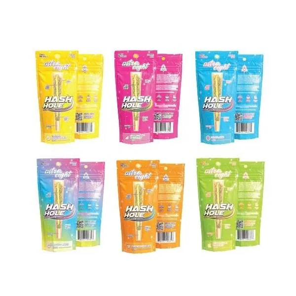 Astro Eight Hash Hole THC-A 2g Pre-Rolls Berry Borealis
